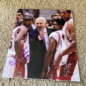 Lute Olson signed 8x10 photo